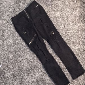 Killstar Spike Zipper Jeans